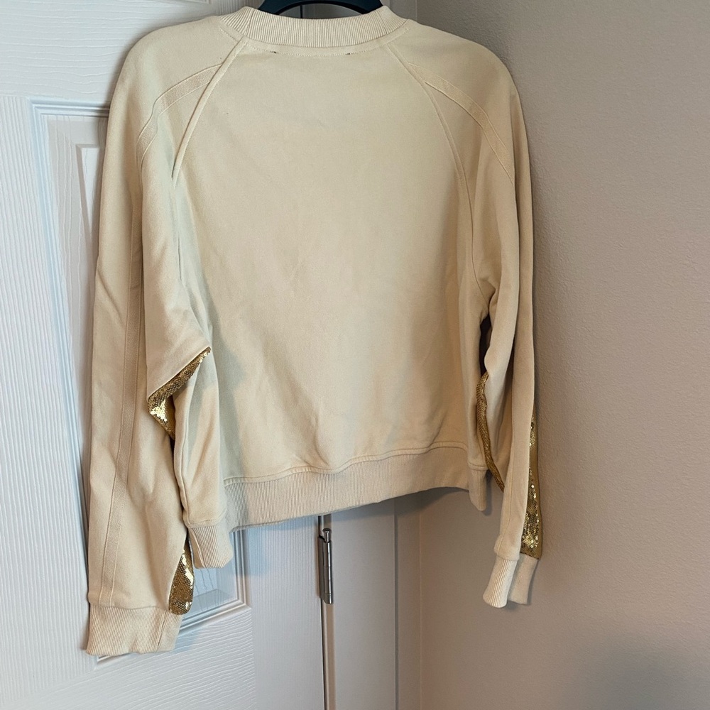 Gold Sequin Rodeo Sweatshirt - Picture 2 of 4